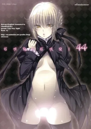 (CT20) [Alemateorema (Kobayashi Youkoh)] GARIGARI 44 (Fate/stay night) [English] manga cover