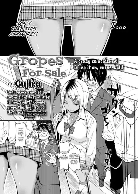 Gropes For Sale manga cover