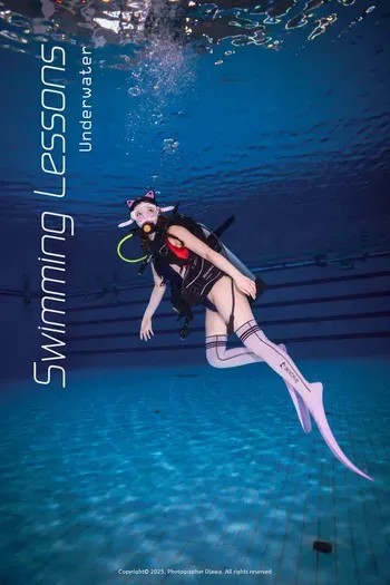 DJAWA_YeEun Swimming_Lessons_Underwater manga cover