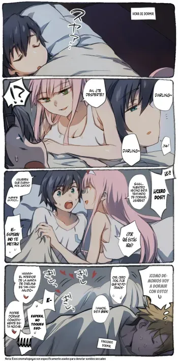 [hr tsu] Misfortune Night of Gorrow (DARLING in the FRANXX) [Spanish] [NovaScans] manga cover