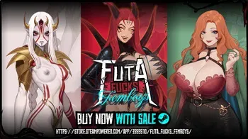 [Horny Capybara] FUTA FUCKS FEMBOYS : FUTA Leia, Milf Eve, Erissarah - HOT threesome manga cover