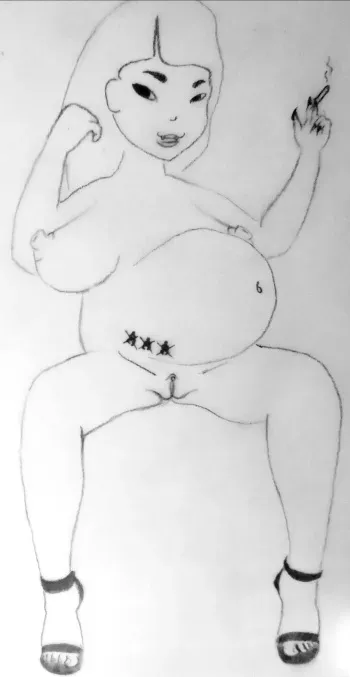 Little Cunt of Horrors manga cover