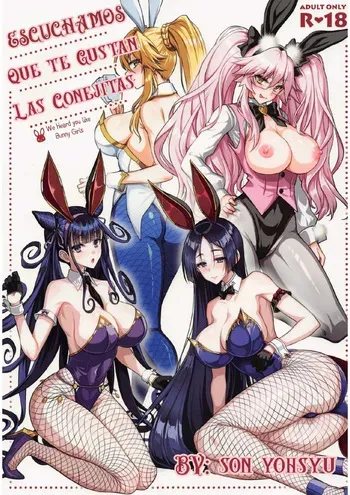 (C100) [Yohsyuan (Son Yohsyu)] Bunny ga Osuki to Kikimashite - Escuchamos que te Gustan las Conejitas. (Fate／Grand Order) [Spanish] [Un Máster de la Costa] [Digital] manga cover