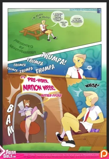 [Prism Girls (Nerdsplurter)] Pre-Hibernation Week (Spongebob Squarepants) [English] manga cover