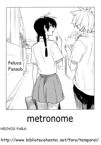 [Yukimi] metronome (COMIC Megastore H 2006-11) [Spanish] [Peluca Fansub] manga cover