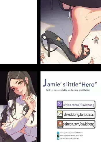 Jamie's Little Hero manga cover