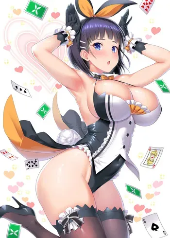 バニーガール直葉＆リーファ manga cover