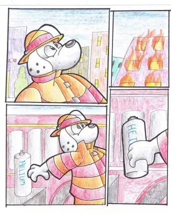 [Virus-20] Sparky's Sexy Big Butt Fire Rescue Inflation (Complete) manga cover