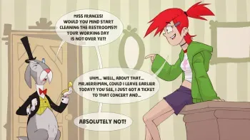 [Kotaotake] Mr.Harriman is a dick (Foster's Home for Imaginary Friends) manga cover