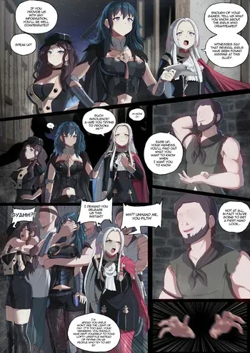 [bagelbombed] Byleth, Edelgard, Dorothea - Instant Loss [FIRE EMBLEM THREE HOUSES] manga cover