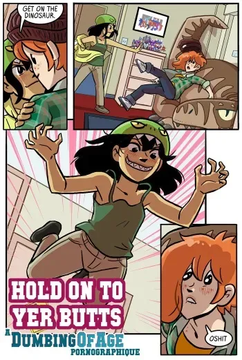 Hold On To Yer Butts (Dumbing of Age) (Pornographique) manga cover