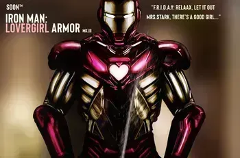 [Jaguar] Lovergirl Armour mk.III (Iron Man) manga cover