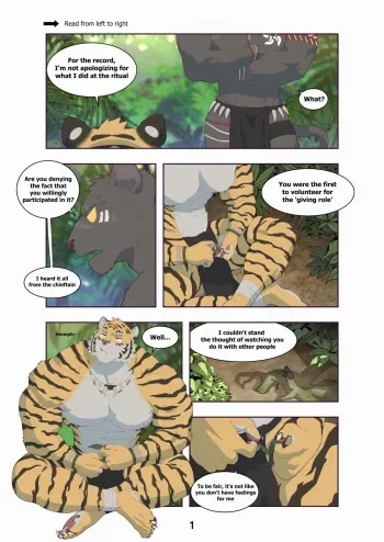 Black & Yellow - Jungle manga cover
