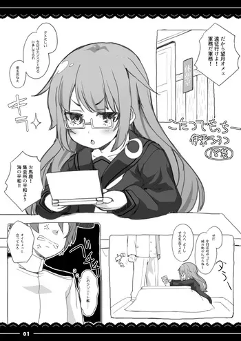 (C89) [Itou Life (itou life)] Kotatsu de Mocchii (Kantai Collection -KanColle-) [Digital] manga cover