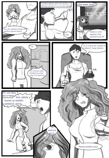 [NighJilax] A Real Bitch [Spanish] manga cover