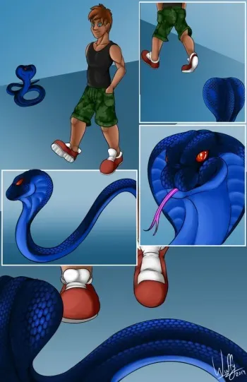 [Spirit Dancer] Snake Legs manga cover