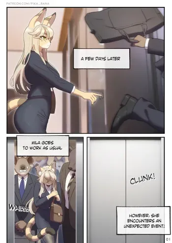 The SEXret Elevator manga cover