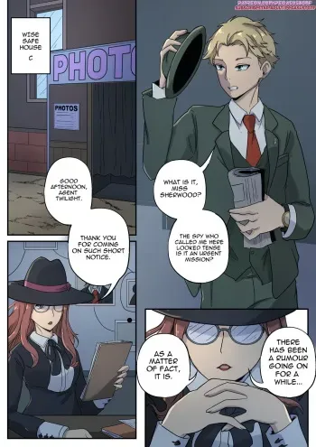 [PegasusTGTF] Spy x Family - Loid into Yor manga cover