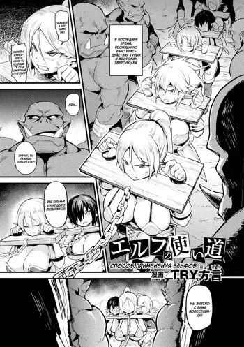 [TRY Hougen] Elf no Tsukaimichi | The Way to Use Elves [Russian] manga cover