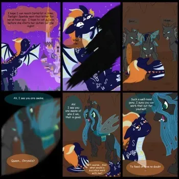 [BadWing] Queen's Prisoner (My Little Pony Friendship Is Magic) manga cover