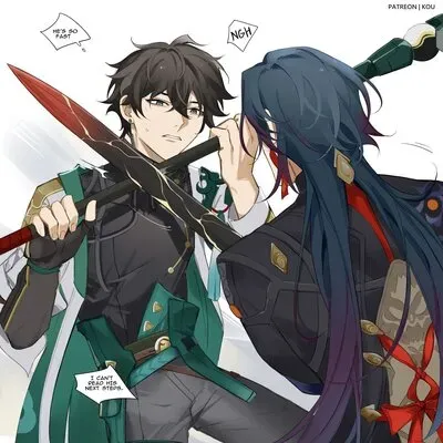 Blade x Dan Heng [Yaoi] [Doujinshi] manga cover