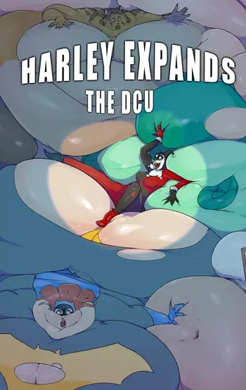 Harley Expands the DCU Comic manga cover