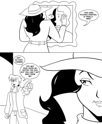 [Glassfish] Carmen Sandiego and Zack (Where on Earth Is Carmen Sandiego?) manga cover