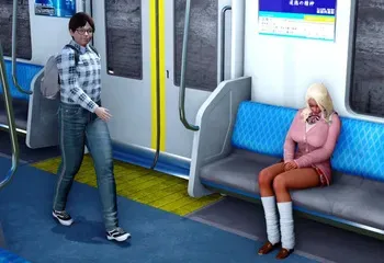 [tslove] In the subway manga cover