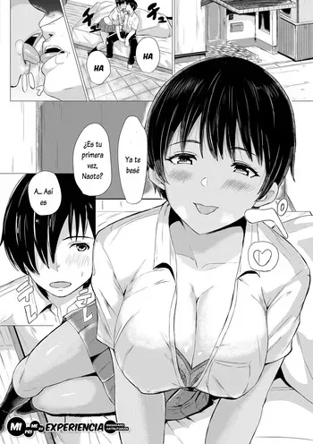 [Pepeta Demio] Masakano Hatsutaike | Mi primera experiencia (Gal Mecha Shigoki) [Spanish] [Lovely Diablesse Scan] [Digital] manga cover
