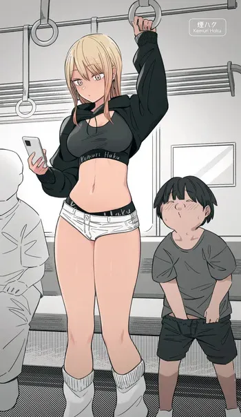 エロ〇キに襲われるへそ出しギャルお姉さん manga cover