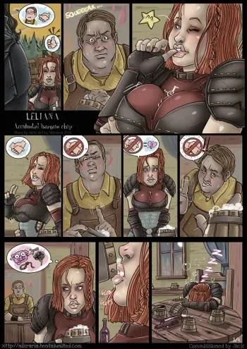 [Nikraria] Leliana - Accidental Bargain Chip (Dragon Age) manga cover