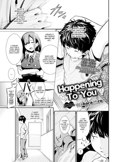 Happening To You manga cover