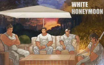 [KR Yakkyoku (Kamos)] White Honeymoon (Rival Schools) manga cover