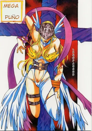 (C58) [Natsumoto Shoubou (Natsumoto Masato)] Ponchi Giga (Digimon) [Spanish] manga cover