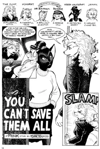 [Karno (Kjartan Arnorsson)] You Can't Save Them All (The Mink) manga cover