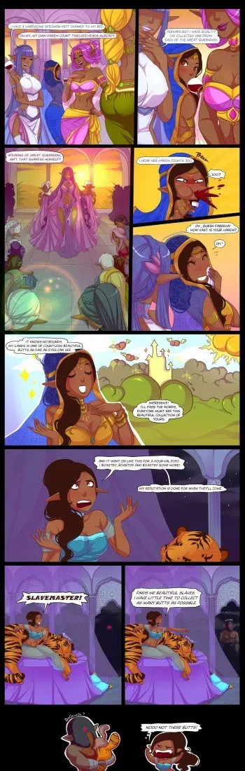 [Lunareth] Queen of Butts (Ongoing) manga cover