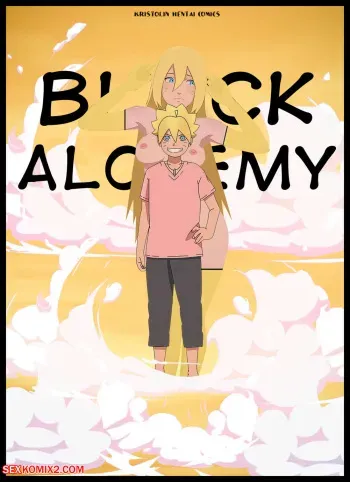 Naruto. Black Alchemy. KristoLin for sexkomix2.com manga cover