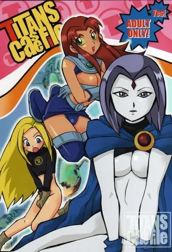 (SC30) [Bumsign (Hatoya Kobayashi)] TITANS Case File (Teen Titans) [English] [Comic Sans] manga cover