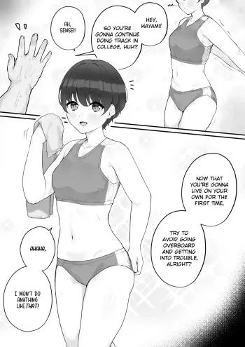 Track Team Girl manga cover