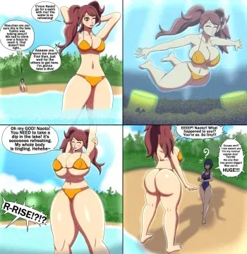 [JustDrawingJake] Giant Lake of Growth (Persona 4) manga cover