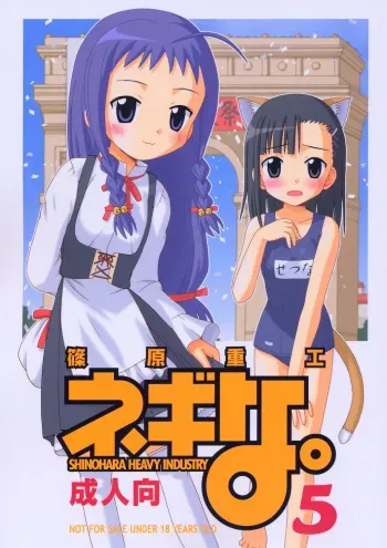 (C67) [Shinohara Heavy Industry (Various)] Negina. 5 (Mahou Sensei Negima!) manga cover
