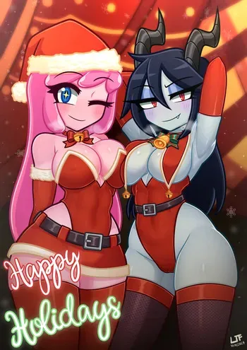 [Lezaki] Princess Bubblegum & Marceline's christmas present (Adventure Time) manga cover