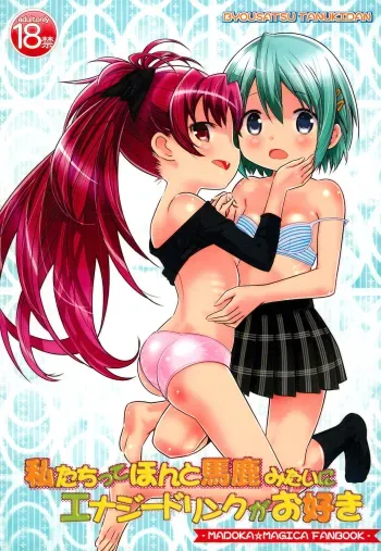 Watashi-tachitte Honto Baka Mitai ni Energy Drink ga Osuki manga cover