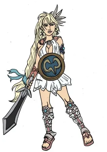 [Arania (Brandon Ondrasek)] Lizardwoman Sophitia (SoulCalibur) [Colored] manga cover