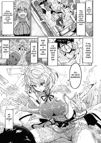 [Croriin] Tenshi no Oshigoto| El Trabajo de un Angel (Yarikomi Saga ~Isekai Seikatsuki~) [Spanish] [Decensored][Digital][Harenchi no Fansub] manga cover