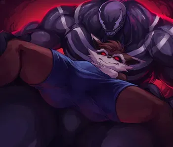 [Nurinaki] January 2025 (2025-01) silver tier rewards (Venom (Spiderman) x Rocket Raccoon + Rocket Raccon solo) manga cover