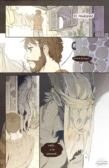 [Reapersun] Houseguests | El Huésped [Spanish] manga cover