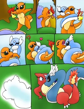 [darkeralan] Playful Dragons (Pokemon) manga cover