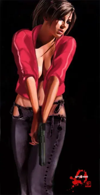 Zoey - Left 4 Dead manga cover