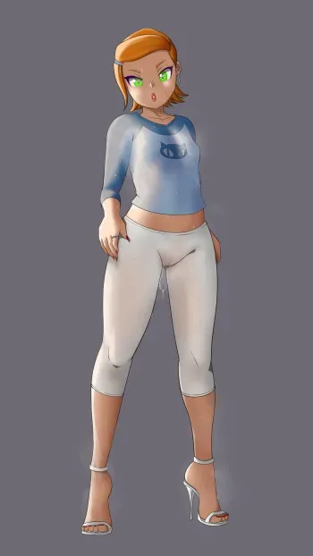 [shakuraya] Gwen in Heels (Ben 10) manga cover